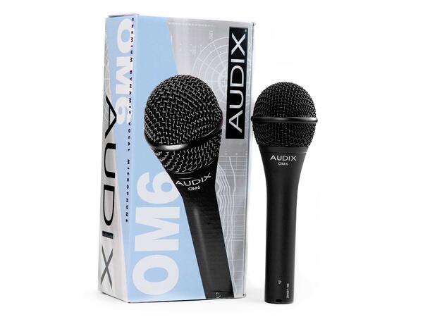 Audix OM6 dynamisk vokalmikrofon