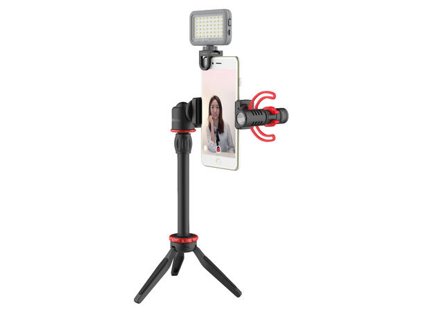 BOYA BY-VG330 Livestream Kit Mikrofon og stativ