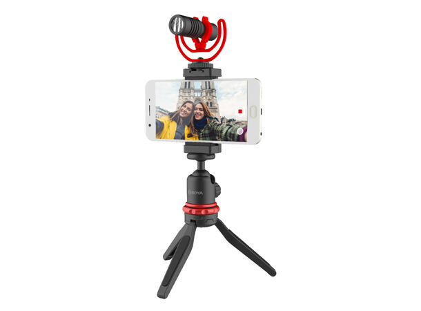 BOYA BY-VG330 Livestream Kit Mikrofon og stativ