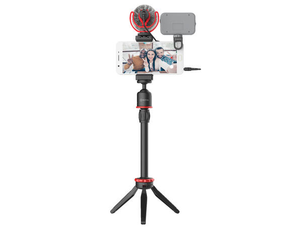 BOYA BY-VG330 Livestream Kit Mikrofon og stativ