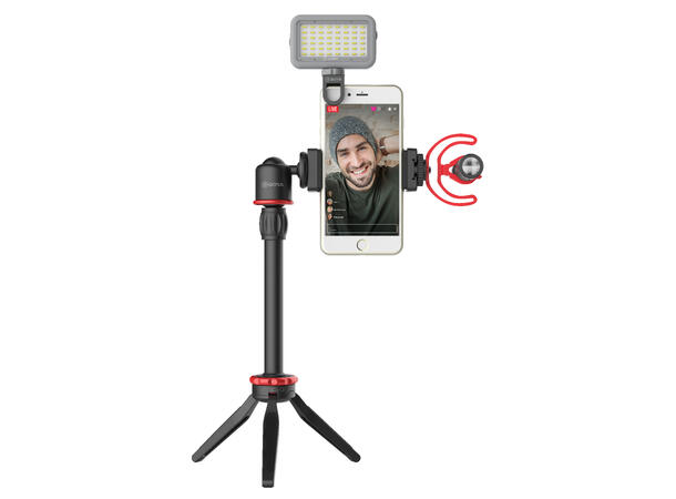 BOYA BY-VG330 Livestream Kit Mikrofon og stativ