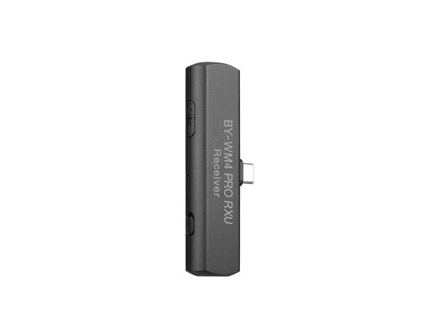 BOYA BY-WM4 PRO-K5 trådløst mikr.syst 1 kanal. 2.4GHz. USB-C for Android