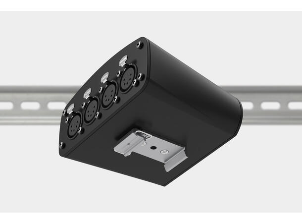 ENTTEC 70579 DSPLIT DMX Splitter Isolated, 5/3 pin in, 4 x 5 pin out
