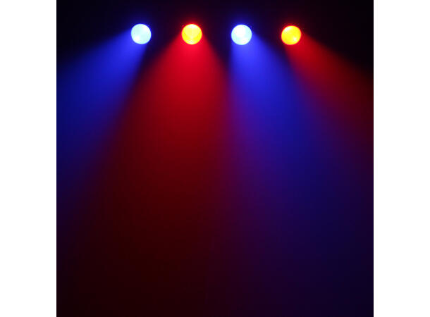 EQUINOX Gigabar COB System Lyspakke 4 x 30W RGB LED. Stativ og bag inkludert