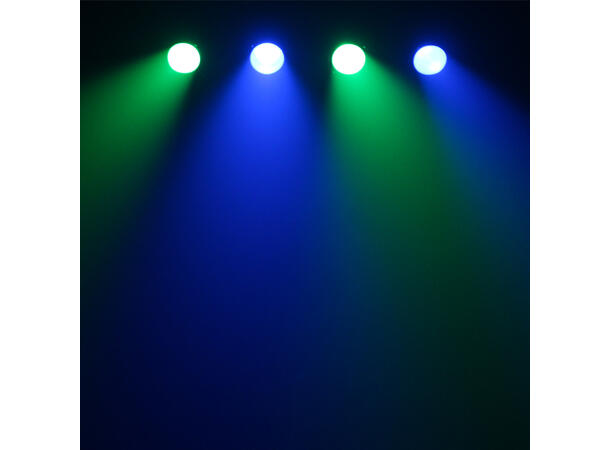 EQUINOX Gigabar COB System Lyspakke 4 x 30W RGB LED. Stativ og bag inkludert