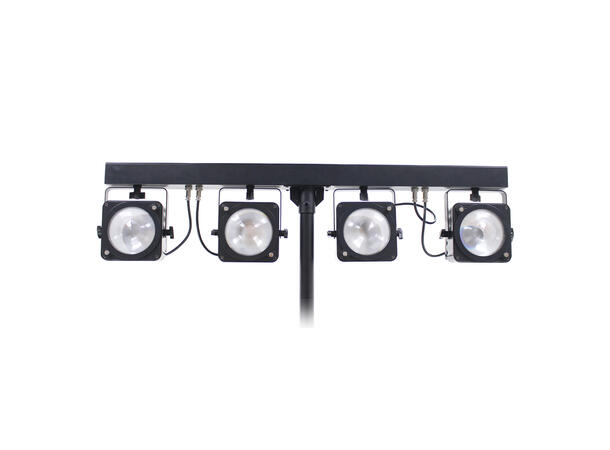 EQUINOX Gigabar COB System Lyspakke 4 x 30W RGB LED. Stativ og bag inkludert