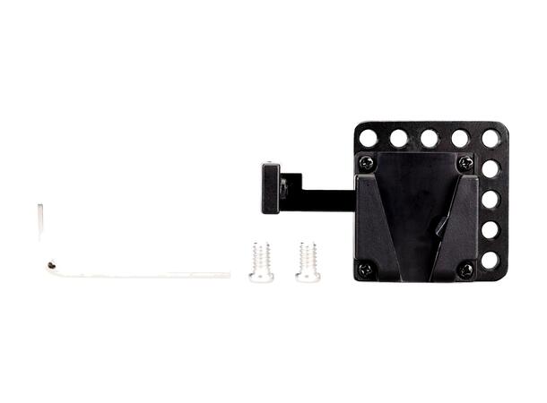 FXLION Nano Mini V-lock plate For feste på kamerarig etc.
