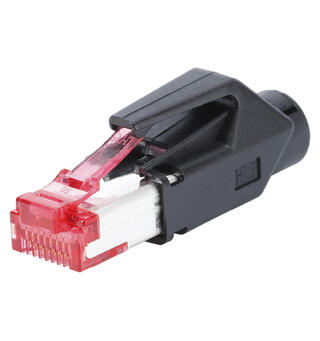 HIROSE RJ45C6 Cat.6, 250Mhz Maks kabel Ø6.6mm