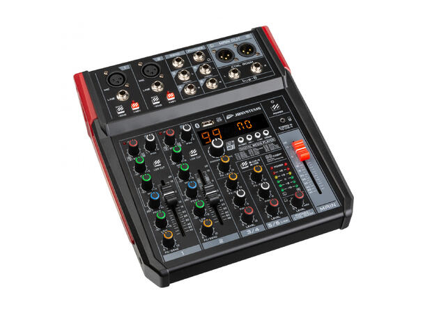 JB SYSTEMS Live-6 Miksepult 2 x mic, 2 xstereo, USB