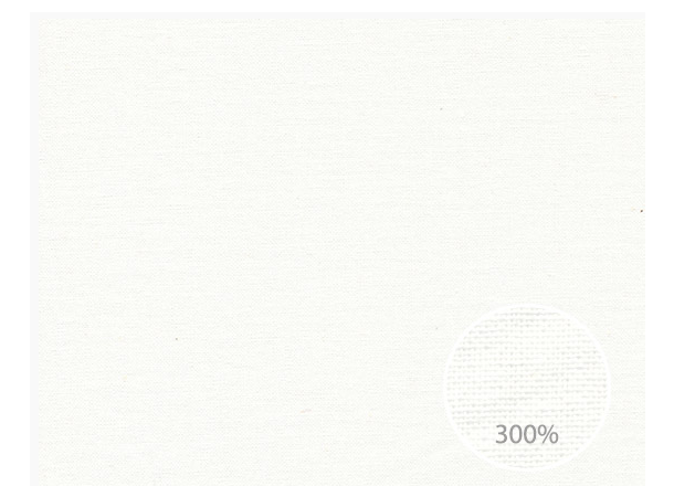 KAGU Muslin Light - 100m rull, 3m bred Hvit, 155g/m2