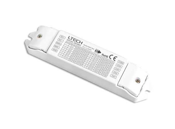 LTECH DMX trigger DMX til 4 logikk utganger