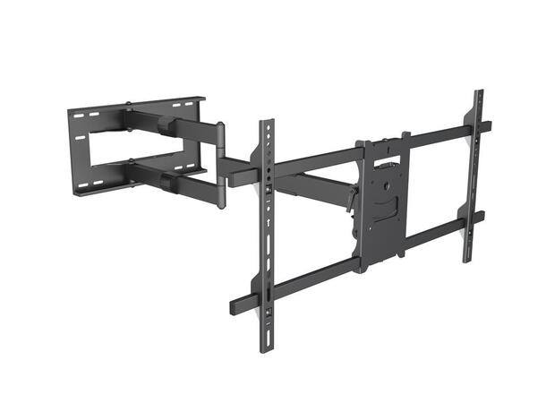 MULTIBRACKETS Veggfeste long reach, VESA 40kg, 800 x 400m, 42 - 75", Sort