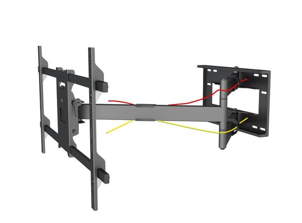 MULTIBRACKETS Veggfeste long reach, VESA 40kg, 800 x 400m, 42 - 75", Sort