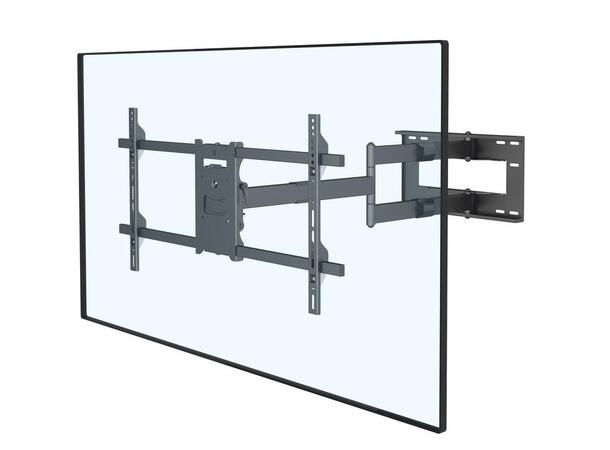 MULTIBRACKETS Veggfeste long reach, VESA 40kg, 800 x 400m, 42 - 75", Sort