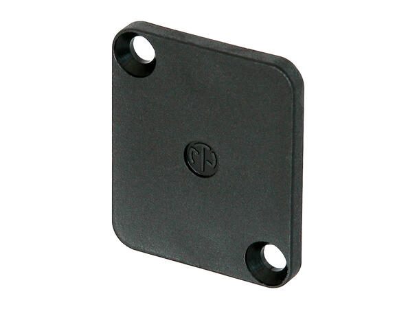 NEUTRIK DBA Blindplate for D-panel Sort