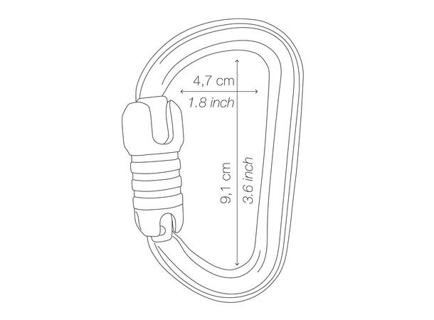 PETZL Bm’D Karabinkrok