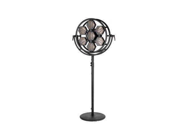 PORTMAN P1 Mini LED 7x LED filament + 7x RGBW Glow, WDMX