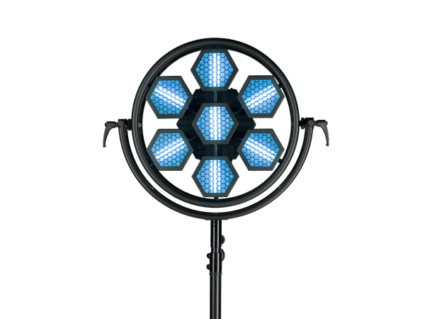 PORTMAN P1 Mini LED 7x LED filament + 7x RGBW Glow, WDMX