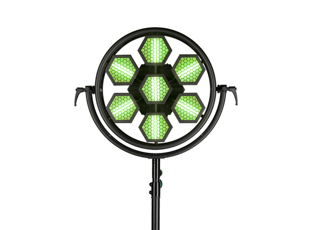 PORTMAN P1 Mini LED 7x LED filament + 7x RGBW Glow, WDMX