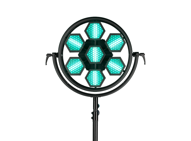 PORTMAN P1 Mini LED 7x LED filament + 7x RGBW Glow, WDMX