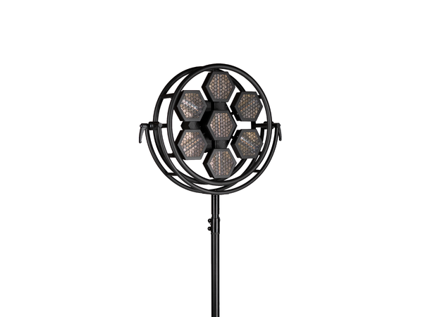 PORTMAN P1 Mini LED 7x LED filament + 7x RGBW Glow, WDMX