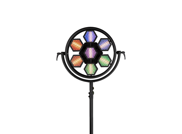 PORTMAN P1 Mini LED 7x LED filament + 7x RGBW Glow, WDMX