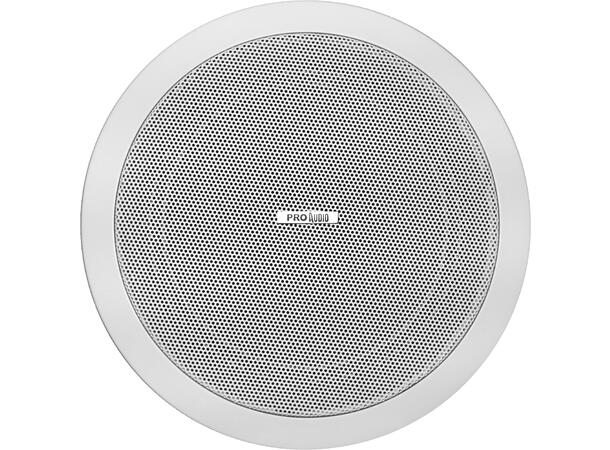 PROAUDIO CS606TO Himlingshøyttaler 6" 6W/100V. Hvit