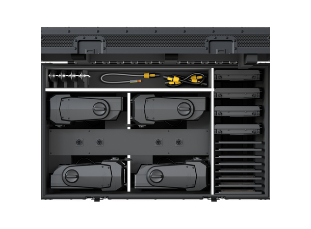 PROLIGHTS FCLSMARTBATWASH Flightcase For 4 x Smart Batwash