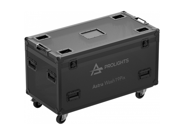 PROLIGHTS Flightcase Astrawash19pix 4 x Astrawash19pix / Jetwash19
