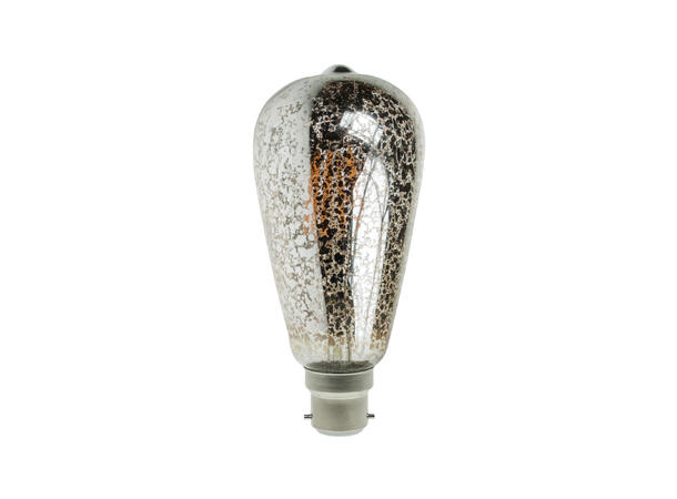 PROLITE LED filament pære, B22 4W, 2100K, Dimbar, Crackle