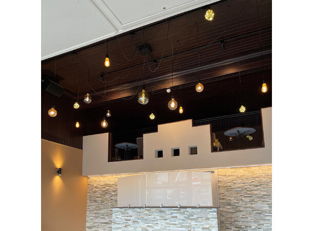 PROLITE LED filament pære, B22 4W, 2100K, Dimbar, Crackle