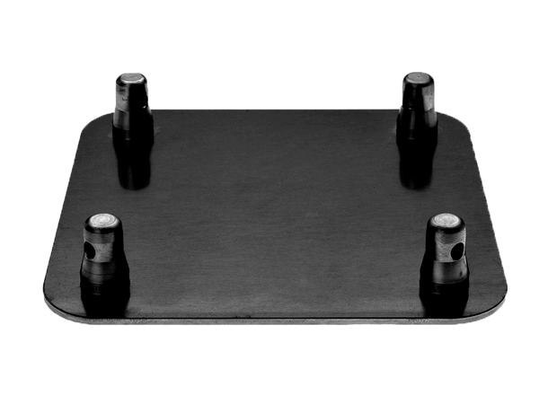 PROLYTE BASE-30V Baseplate Firkanttruss, Sort, m/koblingsstykker