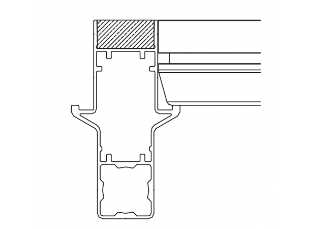 PROLYTE SM-F ProBeam hovedbjelke 1036mm, Basic Sort