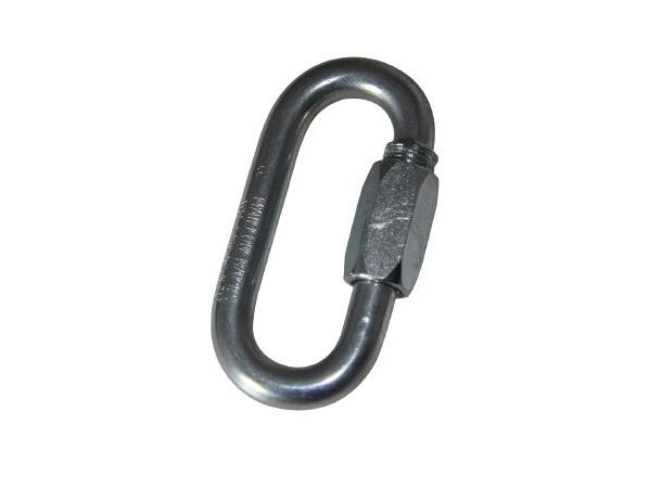 PSRIG Quick-link 4mm nominal size WLL 180kg, DIN56927-A, Galvanisert