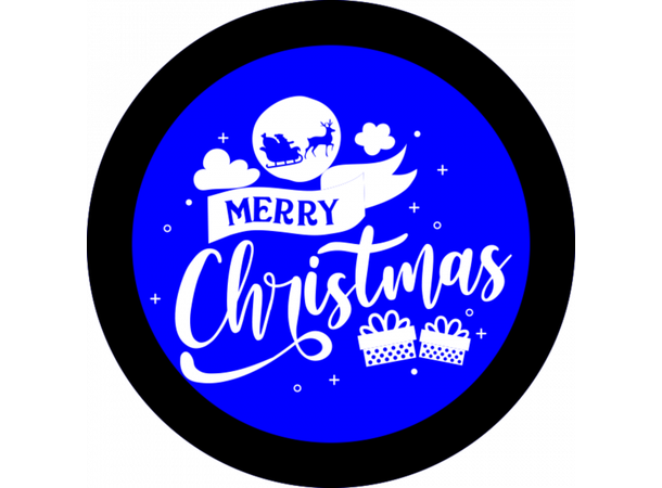 Prolights Gobo xmas Clouds Greetings 2 F size,  1 Color