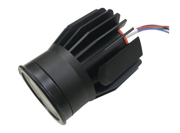 SBL 12W MR16 LED modul, RGB+WW, 12° 24VDC. Ø50mm front