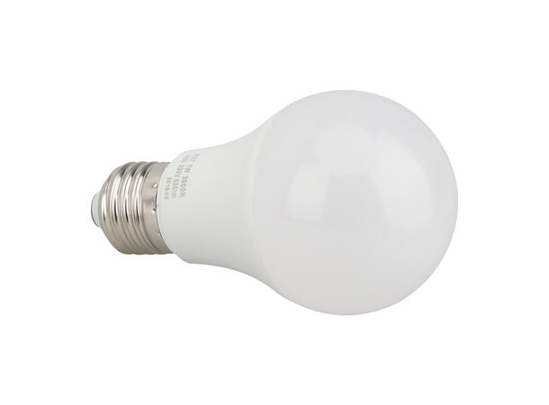 SBL LED pære E27, 7W WW (warm white), 270°, Ikke dimbar