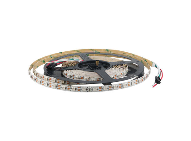 SBL LED strip RGB 60 LED/m Pixelkontroll 10 meter, 10mm, innendørs. 24V
