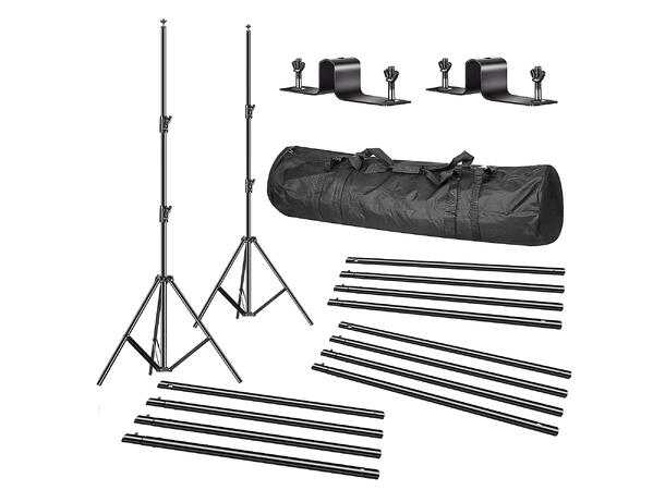 SBL Stativ for 3 x bakgrunner Maks høyde 280cm