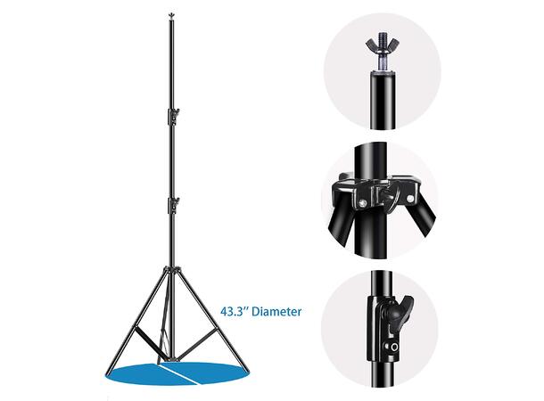 SBL Stativ for 3 x bakgrunner Maks høyde 280cm