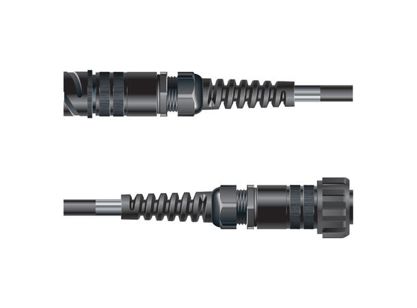 SOMMER ELVXU840-0500 Multikabel 5m. 8-pin Soca han/hun. 8 x 4mm2 høytt.