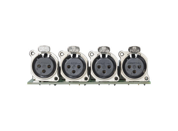 SOMMER SBC13-4XF1:1+1S Trafomodul 4x XLR3f, 1:1+1 Sommer trafo