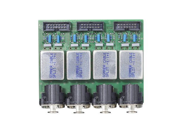 SOMMER SBC13-4XF1:1+1S Trafomodul 4x XLR3f, 1:1+1 Sommer trafo