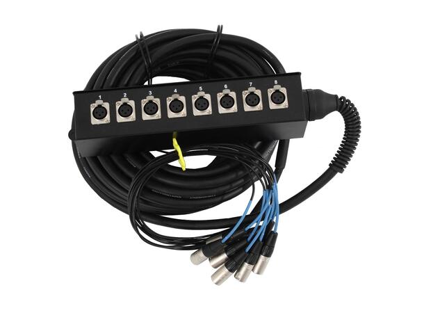 SOUNDSATION SGBX10-0008 Multikabel 8 inn, 15m, Stagebox