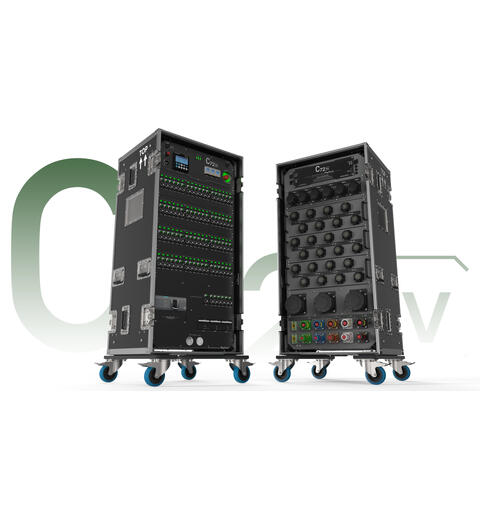 STAGESMARTS C72TV_BU2 PDU 72 kanaler. Integrert Webserver