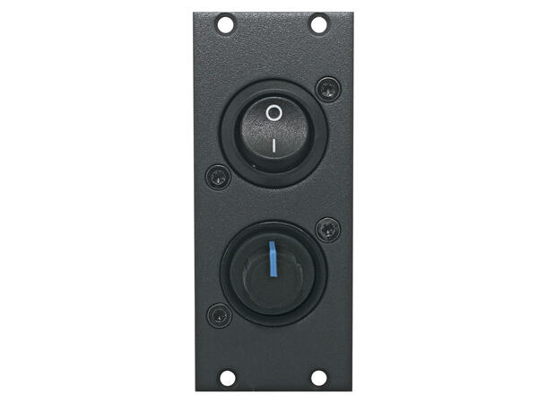 SYSBOXX SYC1-1279 Frontpanel Av/på-bryter + stereo volumkontroll