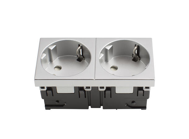 SYSWALL W45S-1445 SYSWALL45 2 x Schuko Dobbel Schuko for SYSWALL45
