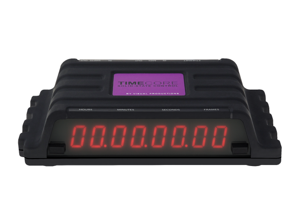 VISUAL PRODUCTIONS TimeCore Tidskodemodul. Ethernet, Web-Interface