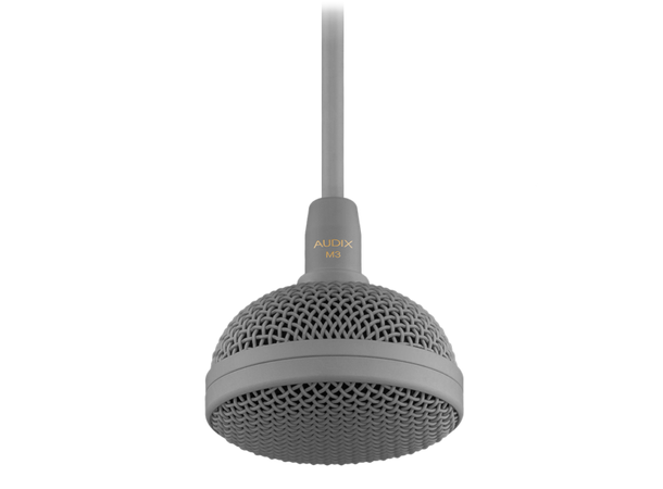 Audix M3G6 Hanging Tri-Element Mic Grey 6 Foot