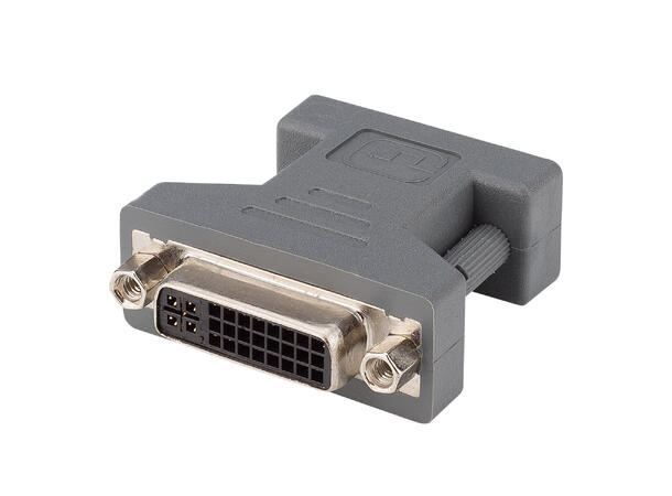 BASIC DVS2-FM DVI Hun til VGA Han Sort